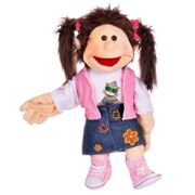 Handspeelpop Monique 65 cm - Living Puppets W810